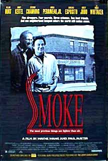 Smoke, 1995, Dirigida por Wayne Wang y Escrita por Paul Auster